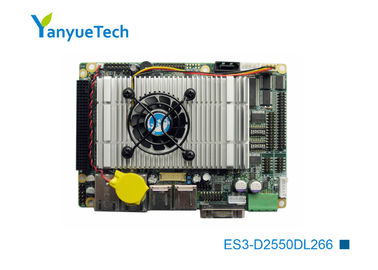 ES3-D2550DL266 Sbc บอร์ดเดี่ยวบัดกรีออนบอร์ดIntel® D2550 CPU 2LAN 6COM 6USB PCI-104